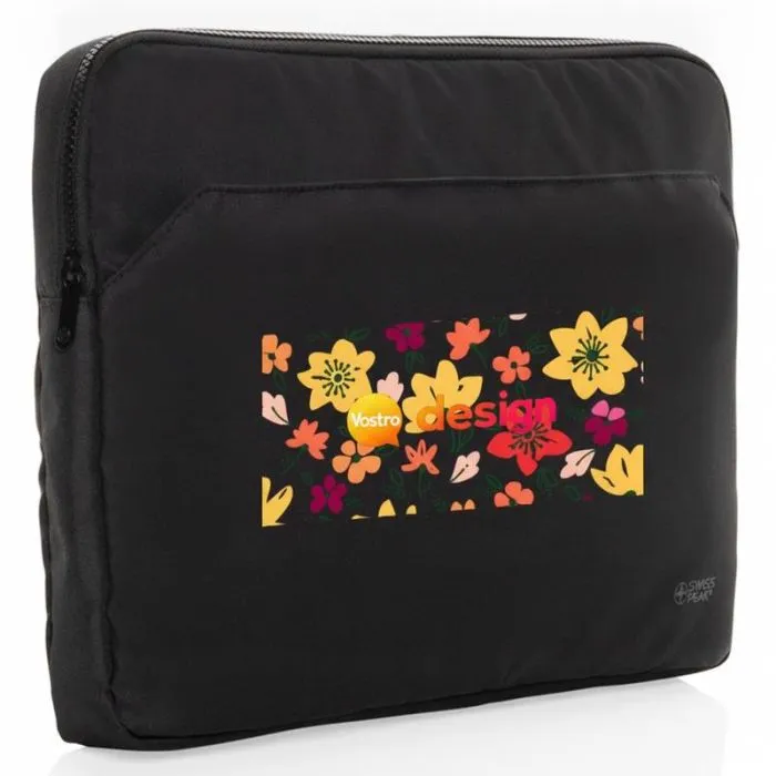 Custodia personalizzata per laptop da 15,6 pollici in rPET Swiss Peak Essential