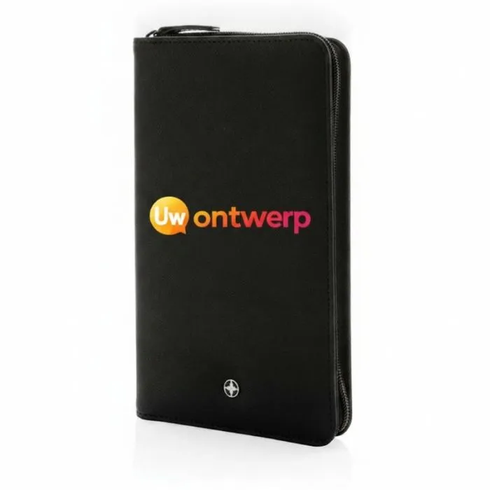 Gepersonaliseerde Swiss Peak Heritage RFID-reisportemonnee van RPU RCS