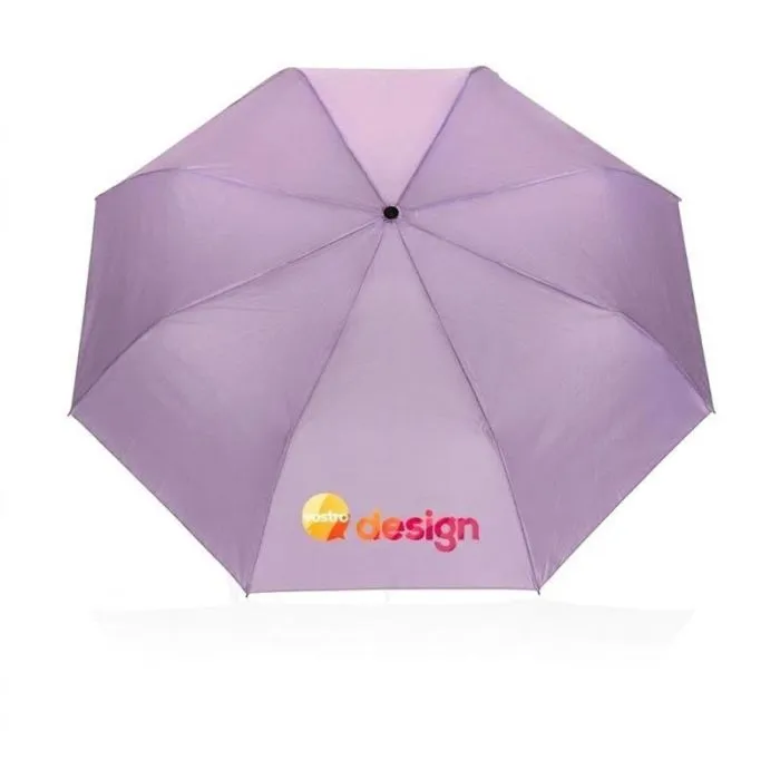 Mini ombrello personalizzato da 21" con apertura automatica Impact AWARE™