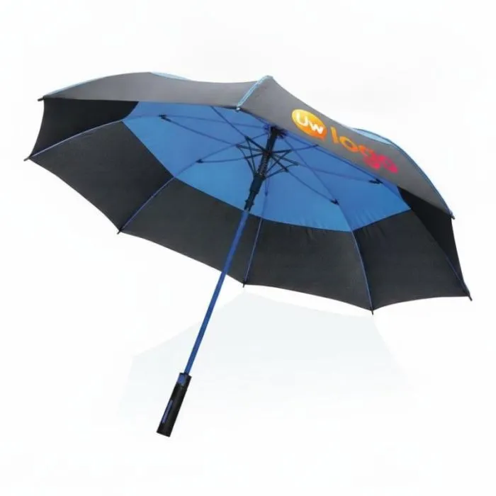 27" reclame-stormparaplu van rPET met automatische opening, Impact AWARE™