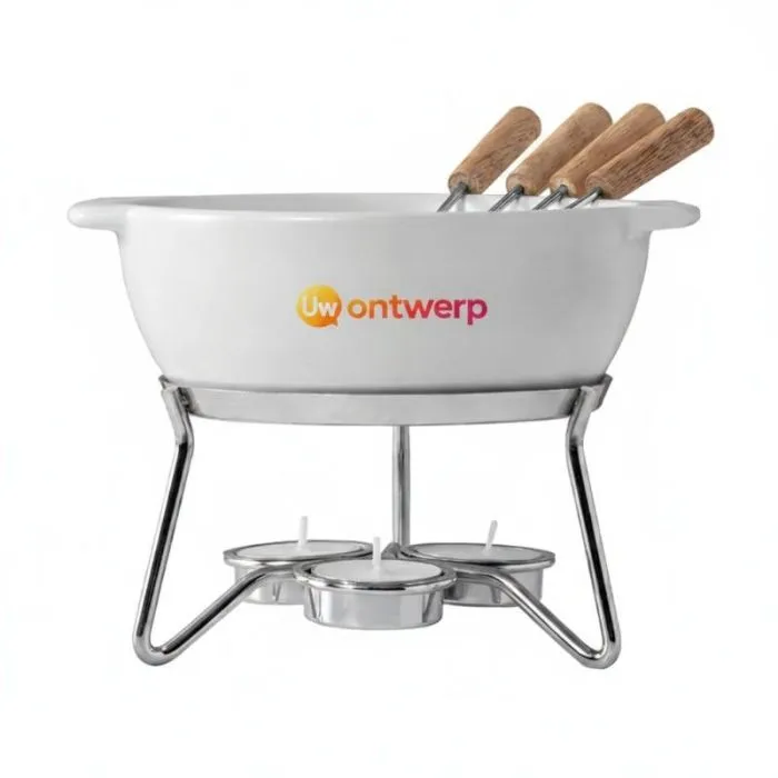 Personaliseerbare fondueset 750 ml voor kaas - Party - BOSKA