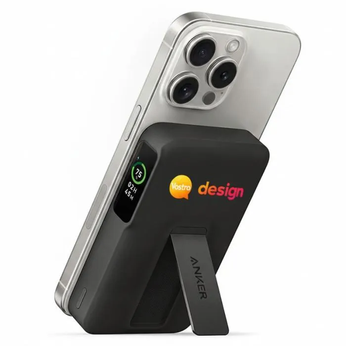 Powerbank Anker da 10.000 mAh con ricarica wireless magnetica personalizzabile  - MagGo QI2