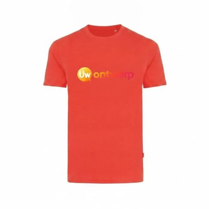 Iqoniq Bryce gepersonaliseerd T-shirt van gerecycled katoen