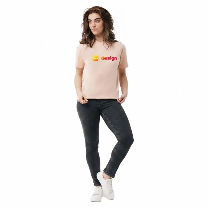 Maglietta unisex personalizzata in cotone riciclato e biologico con tecnologia AWARE