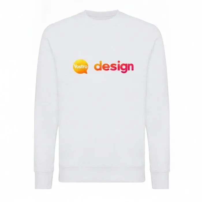 Maglione promozionale leggero a girocollo in cotone riciclato - Iqoniq Etosha
