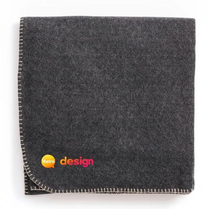 Coperta in tessuto pubblicitario riciclato 190 g/m² - VINGA Bilton