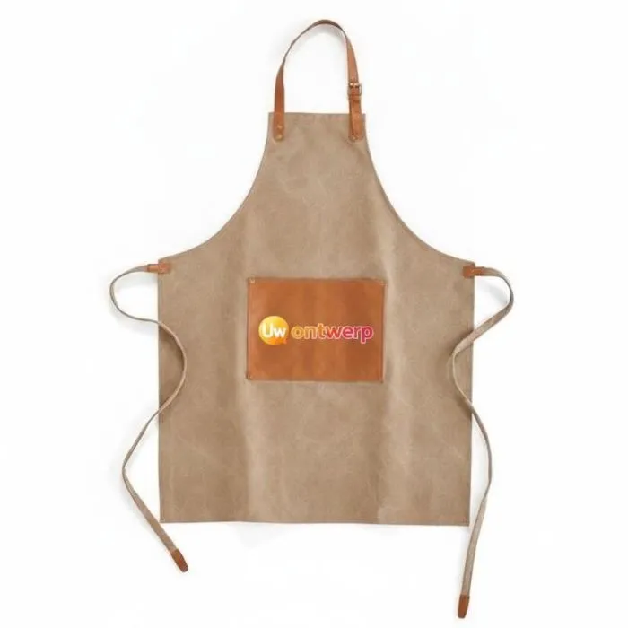 Gepersonaliseerd tweekleurig schort - VINGA Asado