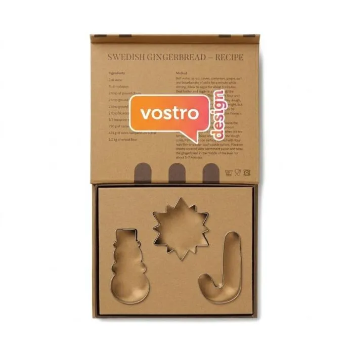 VINGA Set di 3 formine Classic