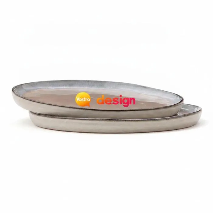 Set di 2 piatti da 20 cm - VINGA Nomimono