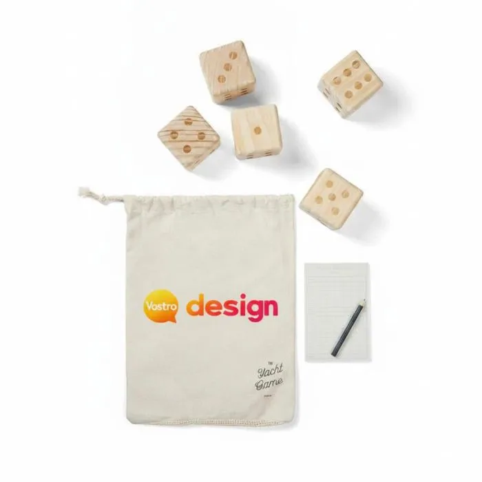 Set da gioco "Yacht/Dadi" promozionale - VINGA