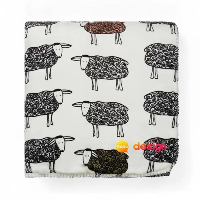 Coperta personalizzata in sherpa rPET - Sheep VINGA