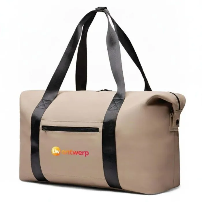 Gepersonaliseerde weekendtas van gerecycled RCS-polyester met trolleyvakje