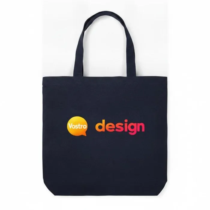 Borsa tote in tela riciclata con stampa pubblicitaria AWARE™ VINGA Hilo