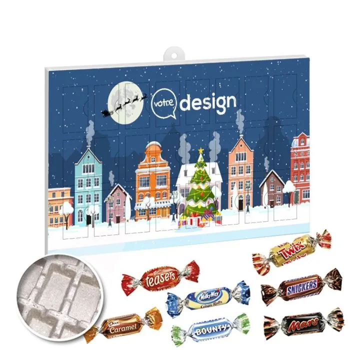 Calendrier de l'avent publicitaire écologique cadeau - Celebrations®
