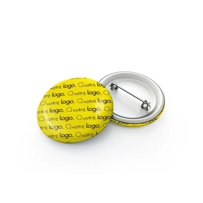 Badge personnalisé rond - 88mm