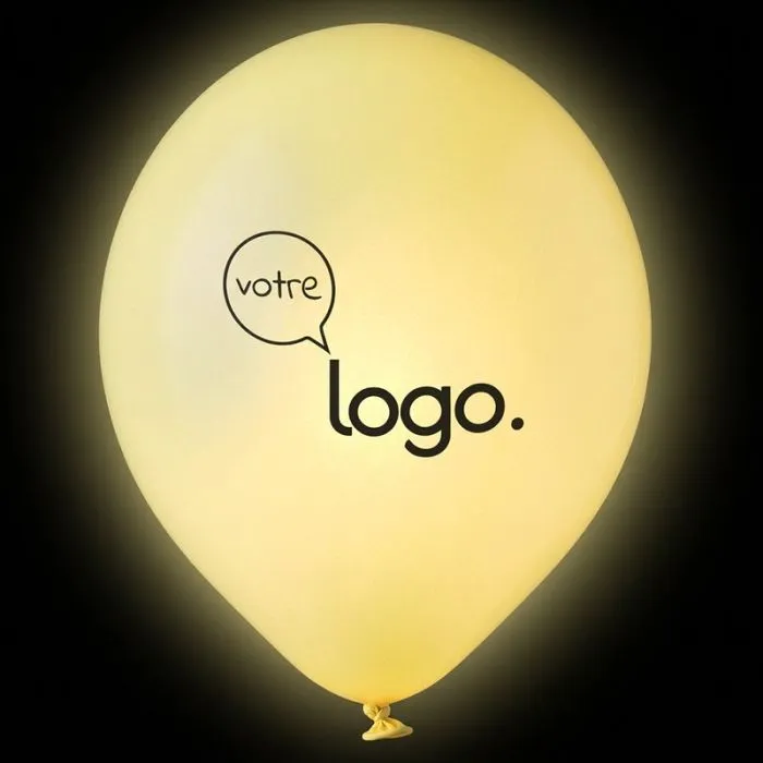 Ballon néon fluorescent Ø 30 cm personnalisable