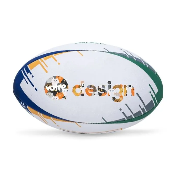Ballon de rugby personnalisé éco conçu T5