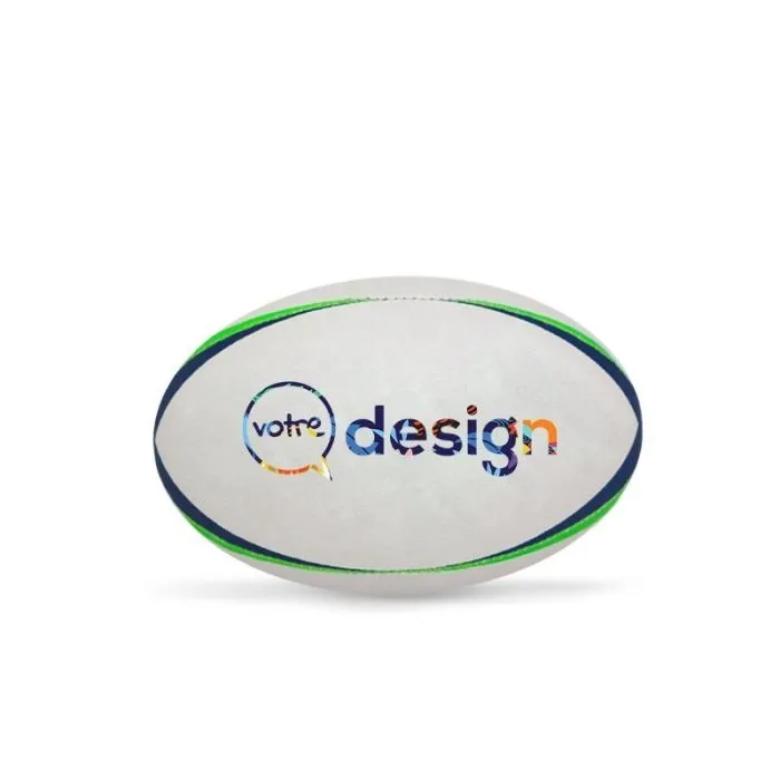 Ballon de rugby publicitaire éco conçu T1
