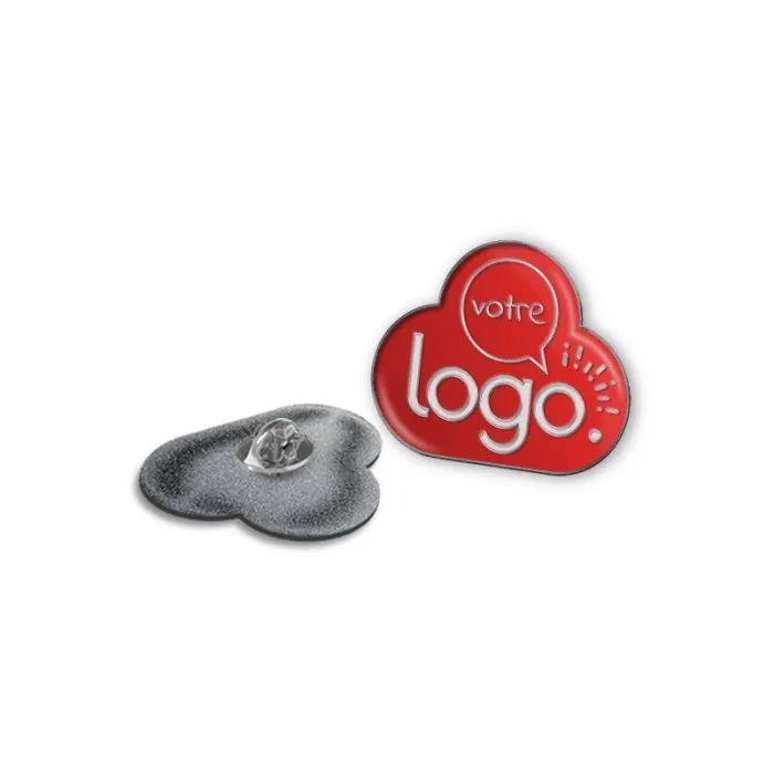 Pin's premium personnalisé sur-mesure en résine de synthèse - De 25 à 29 mm