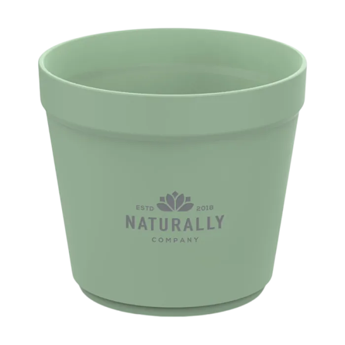Tasse réutilisable empilable en plastique personnalisable