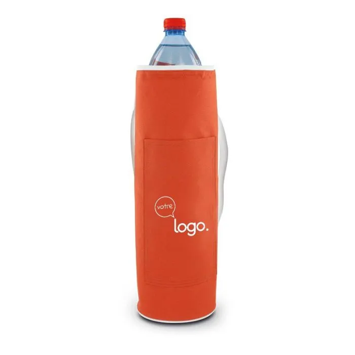 Sac isotherme pour une bouteille publicitaire