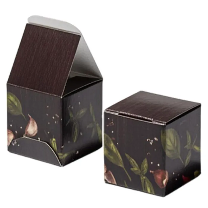 Boîte cadeau élégante pour gourmandises et cadeaux personnalisable