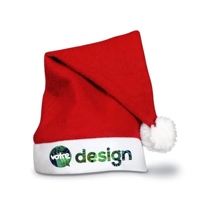 Chapeau de noël publicitaire BONO