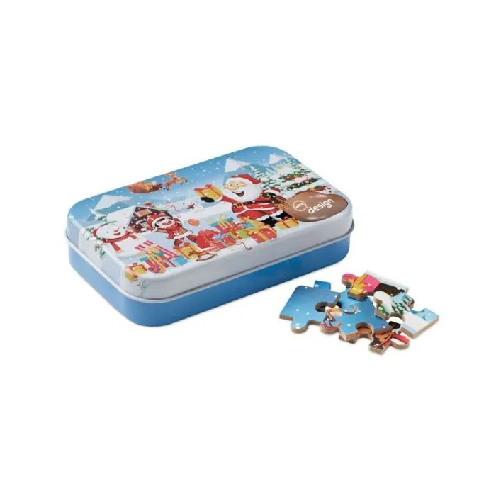 Puzzle de Noël publicitaire en bois PAZURU