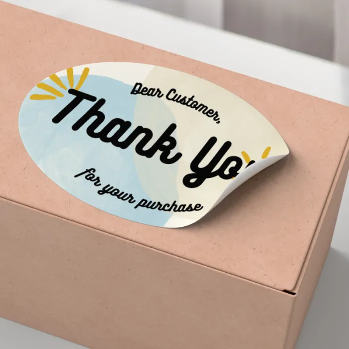 Gepersonaliseerde stickers zonder lijmresten