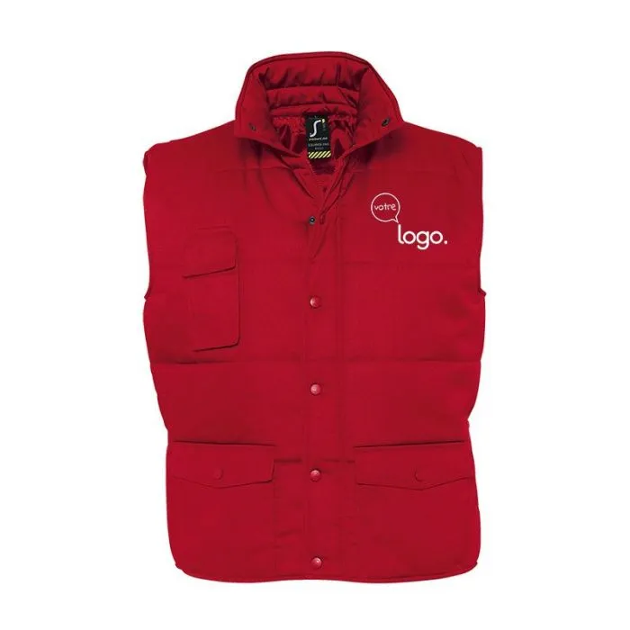 Bodywarmer workwear homme personnalisé EQUINOX