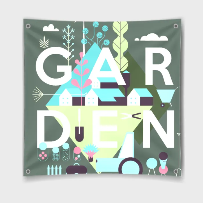 Affiches de jardin personnalisées