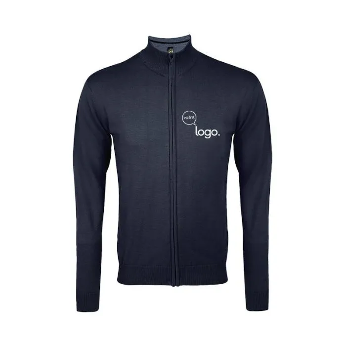 Gilet homme zippé personnalisé GORDON