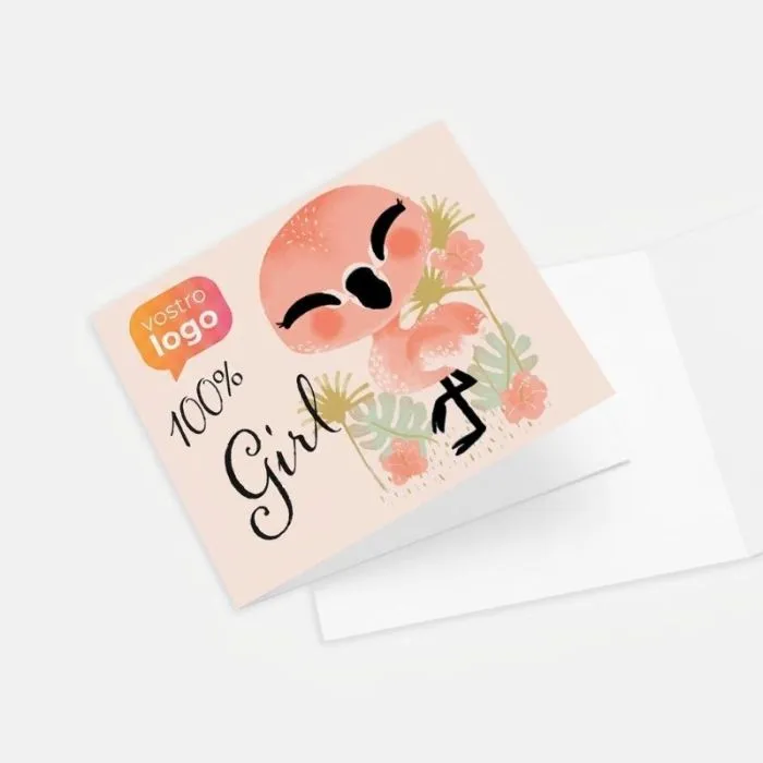 Biglietto di nascita personalizzato