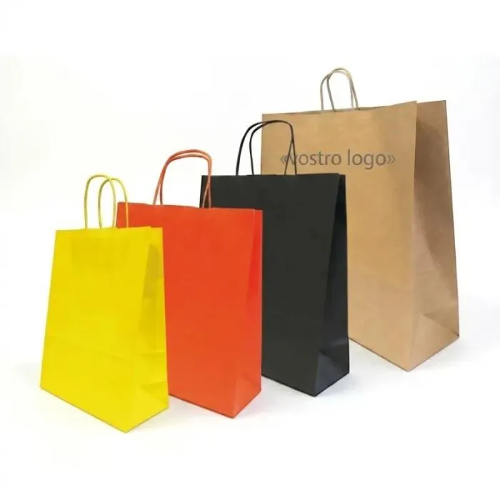 Borsa in carta kraft personalizzata