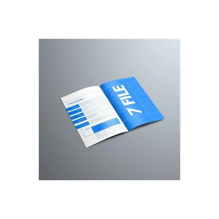 Tweedelige folder om te personaliseren