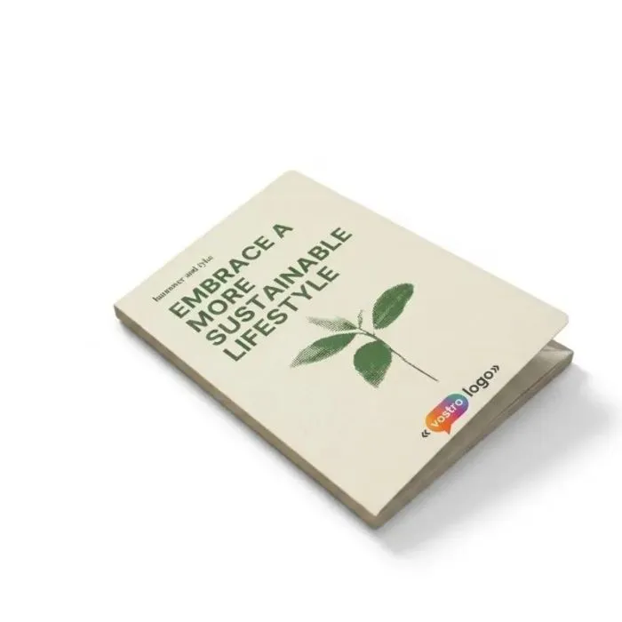 Cartella con aletta ecologica personalizzata