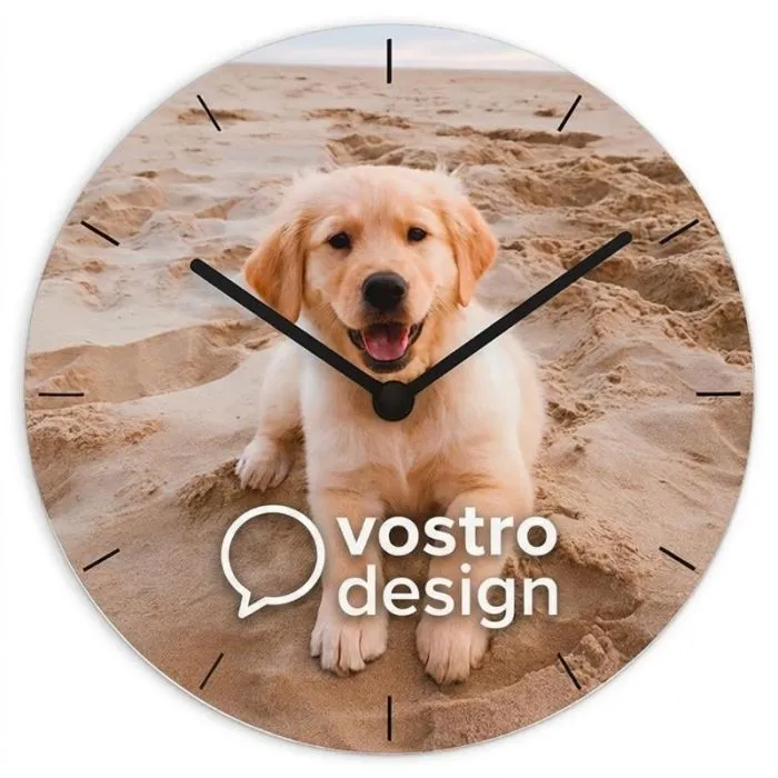 Orologio da parete rotondo personalizzabile