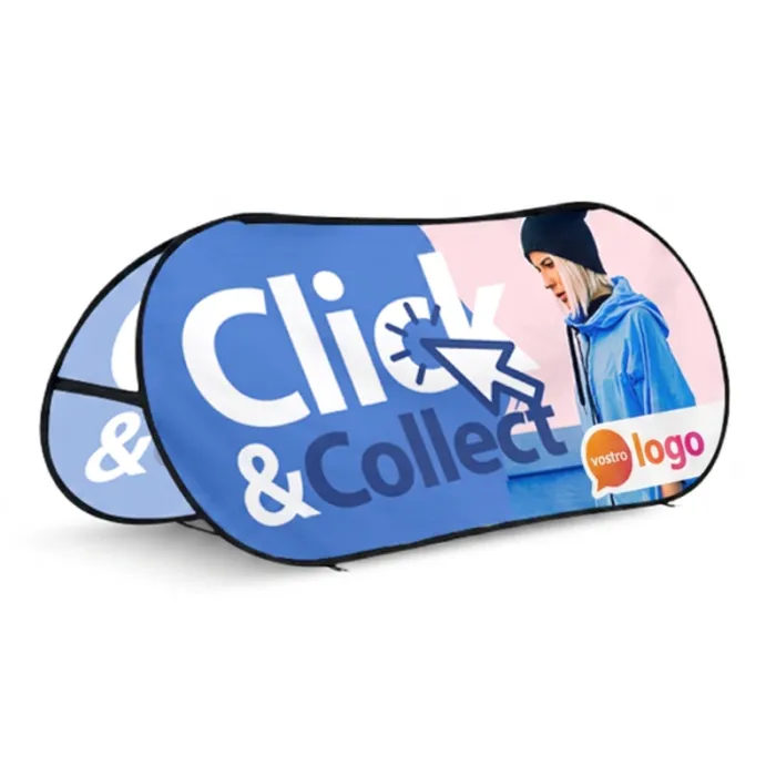 Striscione pop-out personalizzato