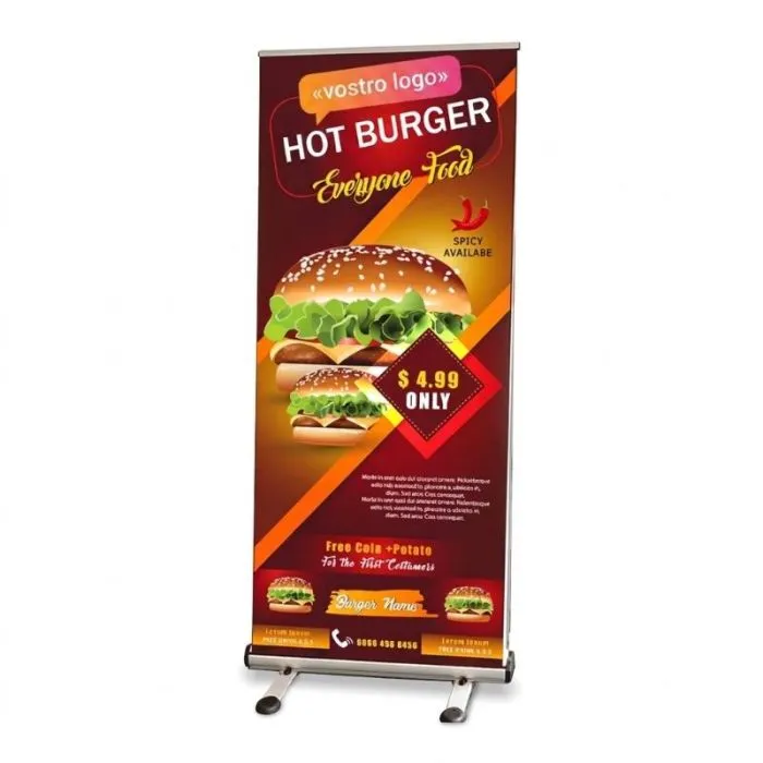 Roll-up pubblicitari per esterni