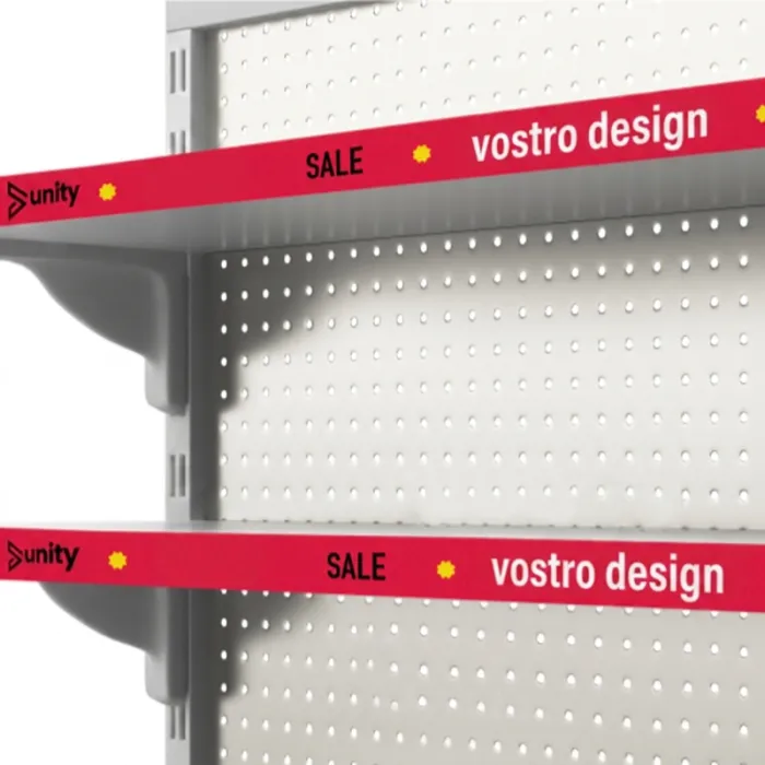 Etichette personalizzate per scaffali