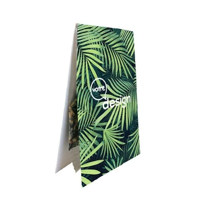Sachet de graines avec cavalier allongé personnalisé