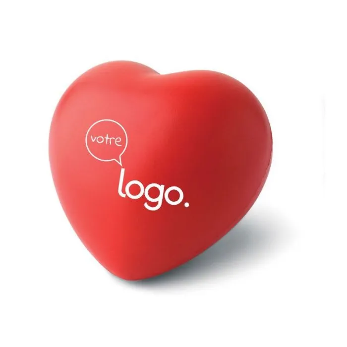 Coeur anti-stress publicitaire LOVY