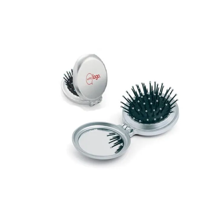 Brosse/miroir pliable personnalisé B BEAUTY
