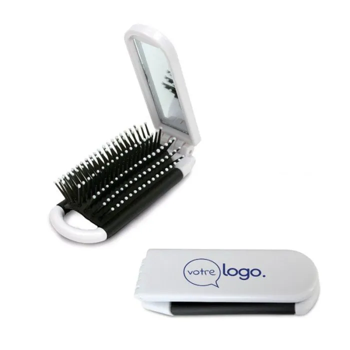 Brosse pliable personnalisé avec miroir ALWAYS