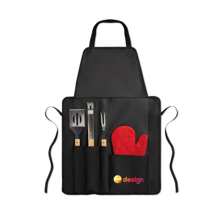 Tablier gants et outils BBQ personnalisés - DONAU EAST