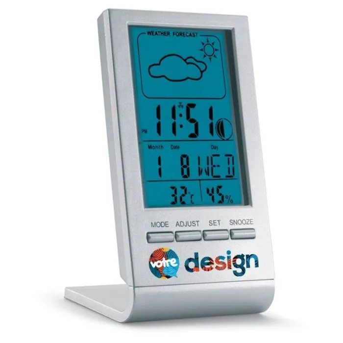 Station météo personnallsiée avec LCD bleu - SKY