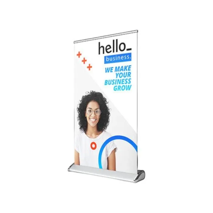 Mini roll-up publicitaire
