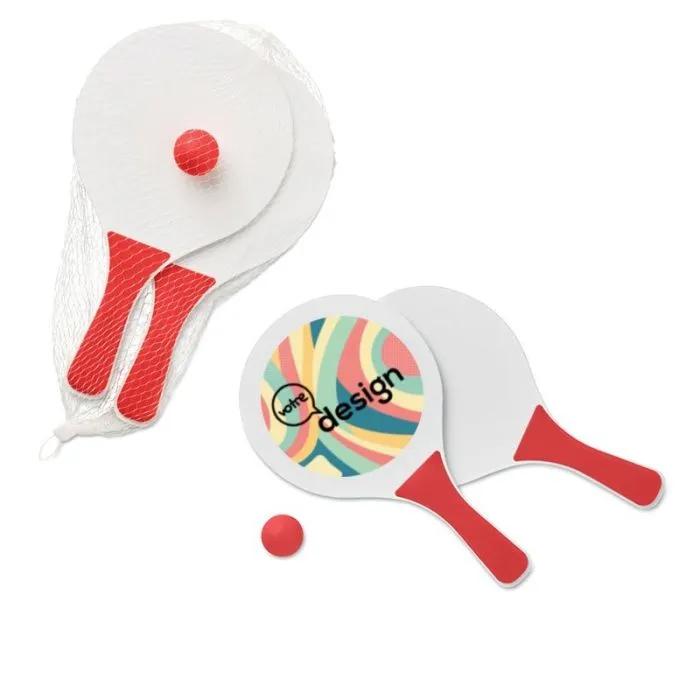 Set de tennis de plage personnalisé - MINI MATCH