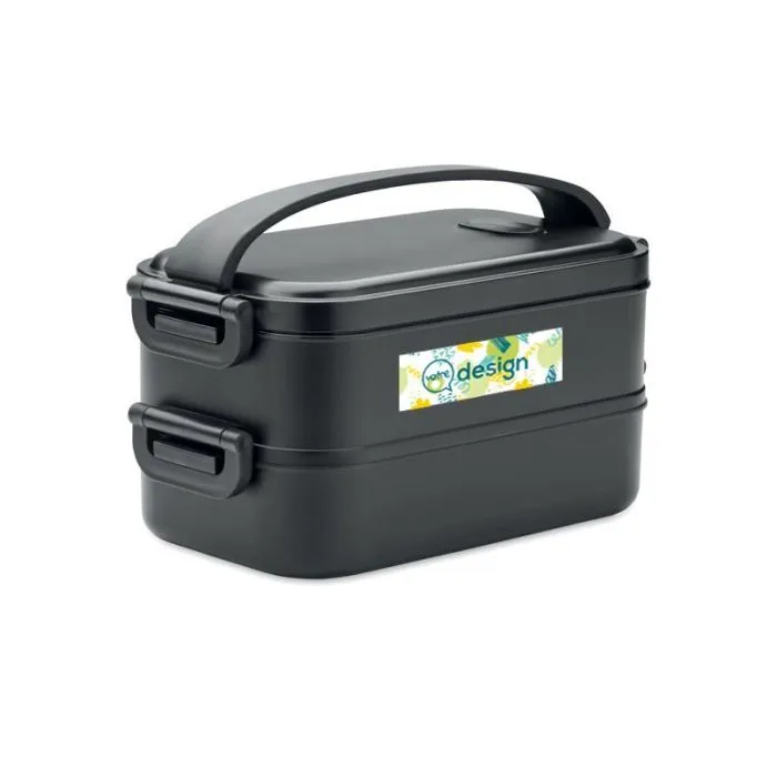 Boîte à lunch publicitaire en PP recyclé - IDOLUNCH