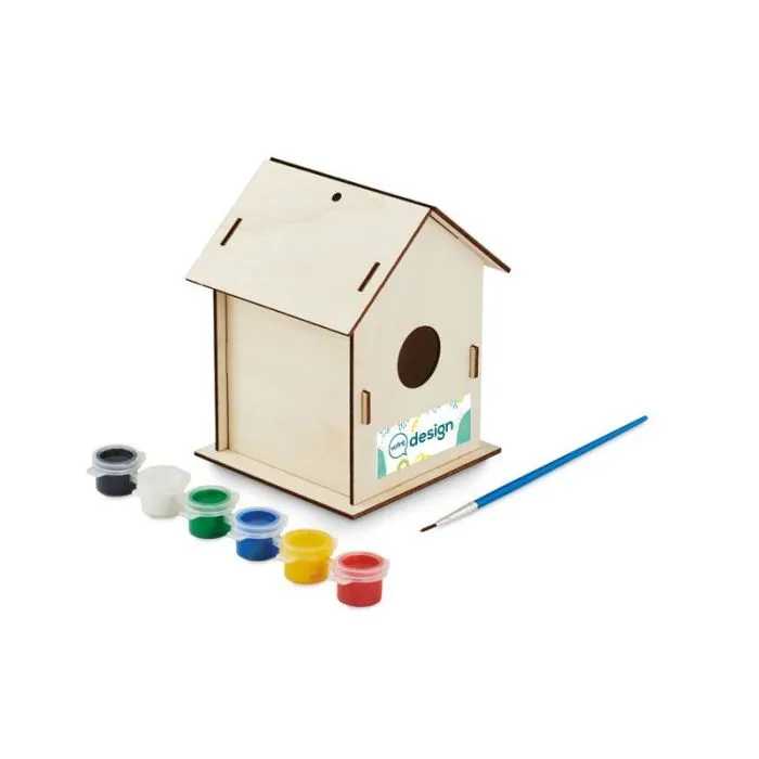 Nichoir en kit publicitaire - PAINTHOUSE